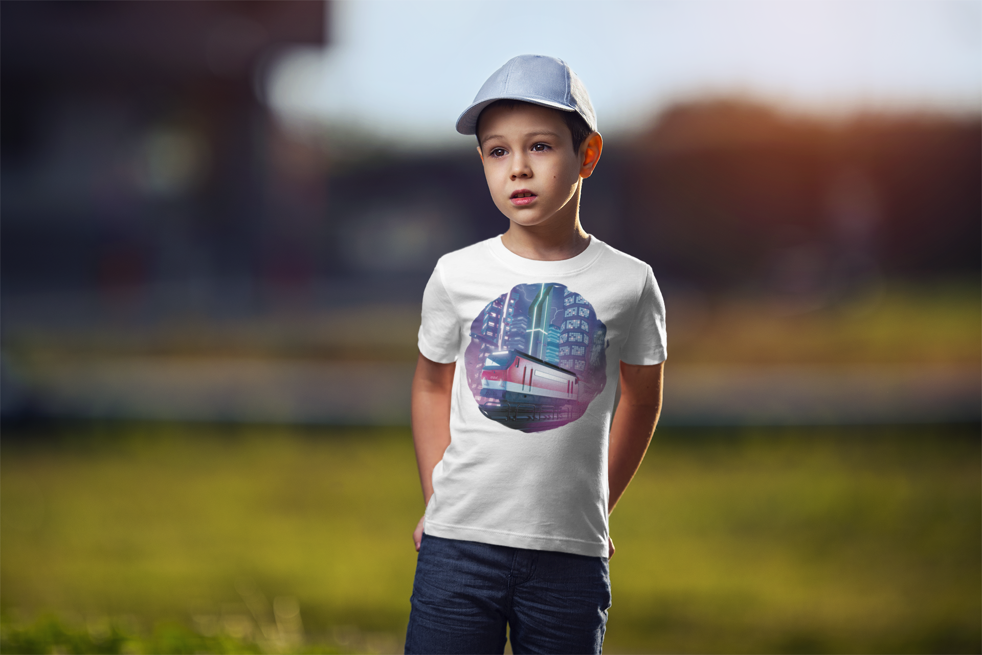 BauReihe Clothing Cyb44er Kid Short Sleeve Regular T-Shirt