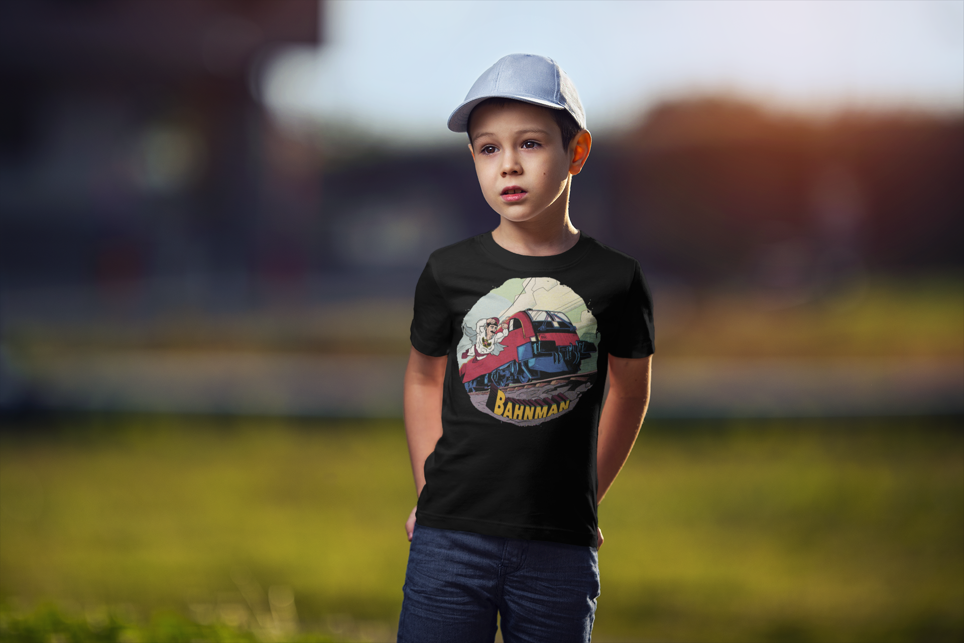 BauReihe Clothing BahnMan Kid Short Sleeve Regular T-Shirt