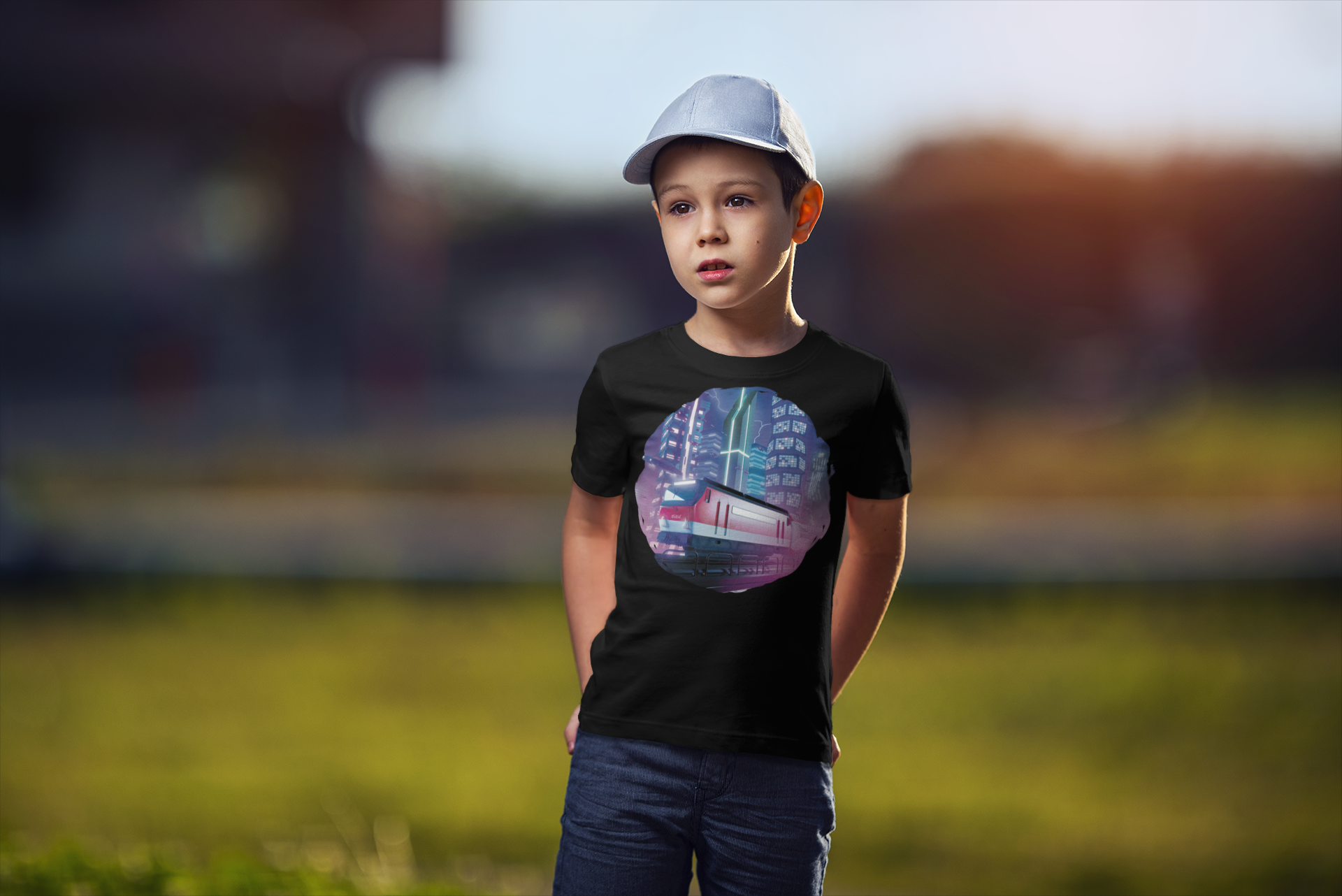 BauReihe Clothing Cyb44er Kid Short Sleeve Regular T-Shirt
