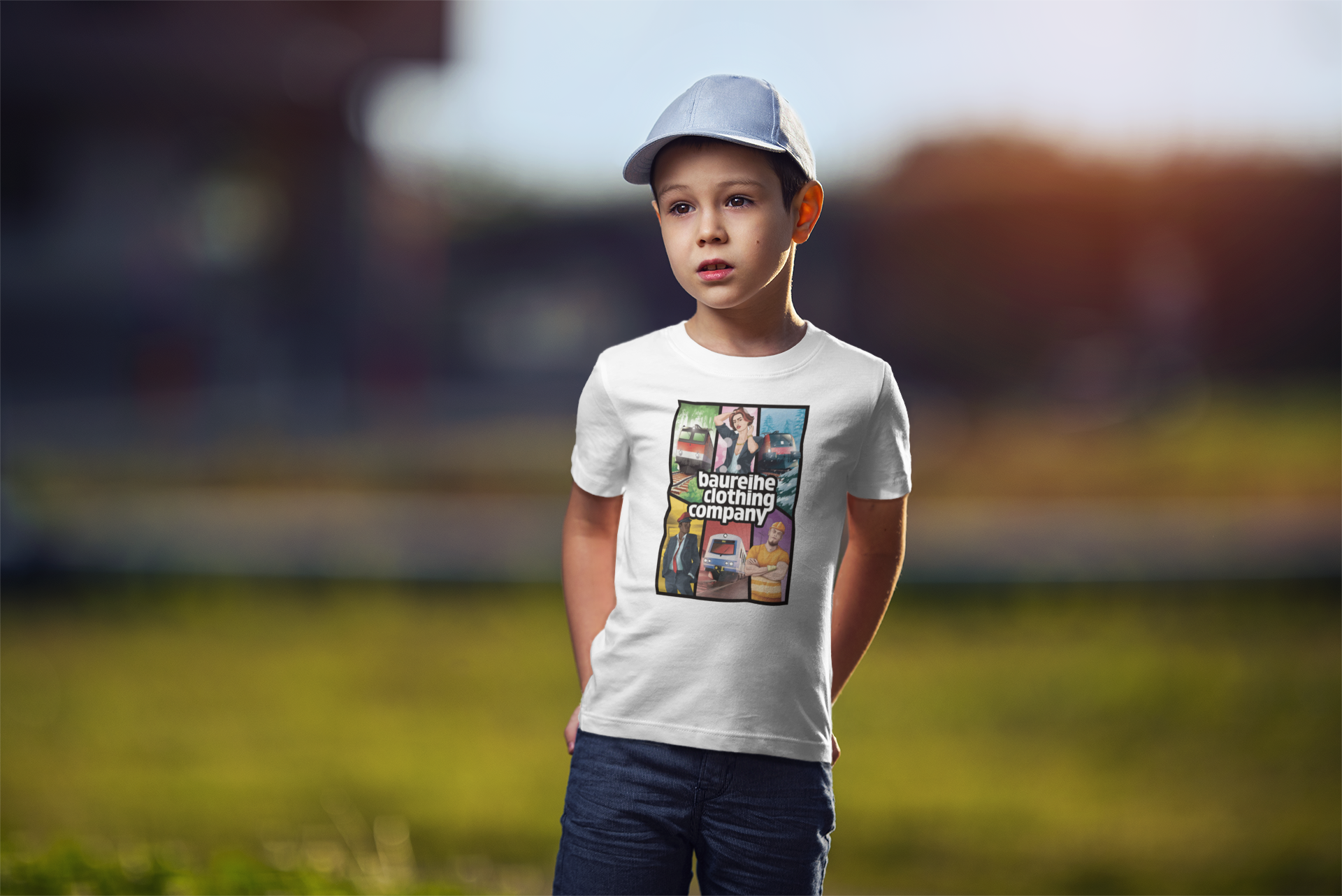BauReihe Clothing GTA Kid Short Sleeve Regular T-Shirt